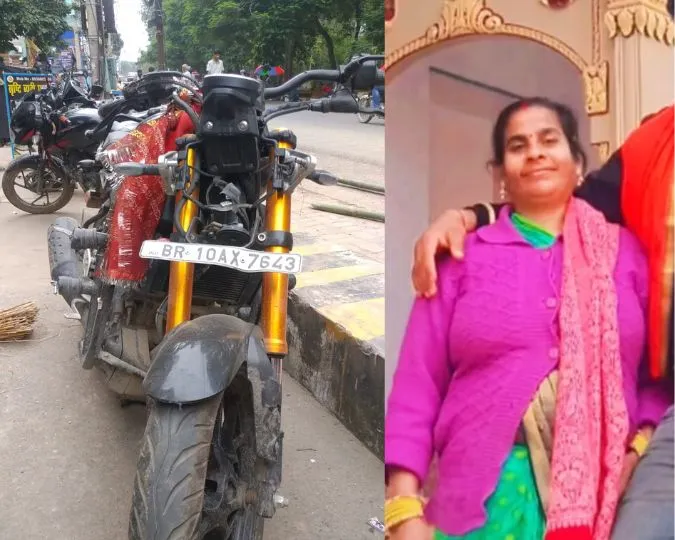 Bhagalpur Bike Race Death Woman Killed by Speeding Bikers (1)