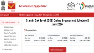 india post gds online form 2026