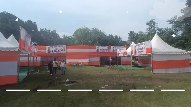बाढ़ पीड़ितों के लिए मुंगेर में बनी पहली टेंट सिटी! 50 बेड, दवा और बच्चों को दूध; पशुओं के इलाज की भी पूरी व्यवस्था
