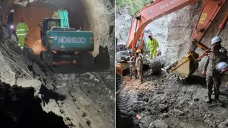 चिलिमे सुरंग से 70 मीटर तक हटाया गया मलबा (फोटो- सोशल मीडिया)