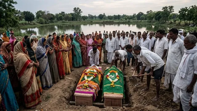 गया में 2 सहेलियों की तालाब में डूबकर मौत, दोनों ने एक ही दिन जन्म लिया, अब एक ही कब्र में दफ्न
