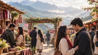 वियतनाम की लव मार्केट (Image Source: AI Generated)