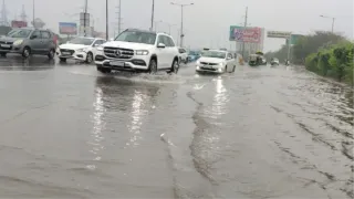 हाइवे पर जलभराव रोकने के लिए पीडब्ल्यूडी ने बनाई योजना। फोटो: आर्काइव
