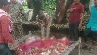 चार बच्चों की डूबने से मौत। (फोटो- जागरण)