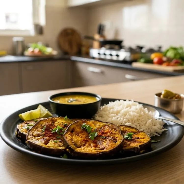 Bengali Baingan Bhaja
