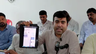 जदयू ने 75 हजार के बिल पर उठाए गंभीर सवाल।