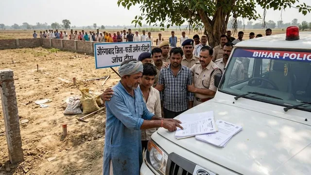 जमीन खरीद में 1.79 करोड़ का फर्जीवाड़ा: फर्जी तरीके से करा दी रजिस्ट्री, औरंगाबाद में ब्रोकर समेत 10 नामजद
