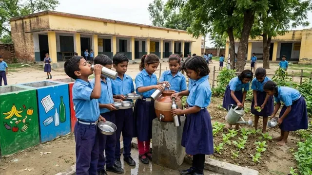 बलिया के परिषदीय स्कूलों में सिंगल यूज प्लास्टिक पर रोक, विद्यालयों में बनाए जाएंगे ई-कचरा संग्रहण केंद्र

