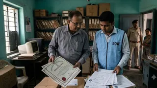 बंगाल में 23 फर्जी संस्थानों का खुलासा (यह तस्वीर AI द्वारा जनरेट की गई है।)