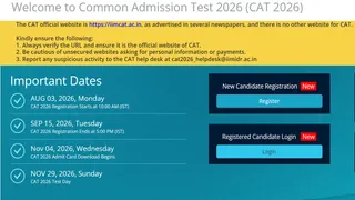 CAT 2026: कैट एग्जाम के लिए यहां से करें अप्लाई।