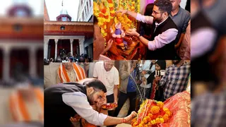 गणपति बप्पा मोरया के जयघोष से गूंजा श्रीनगर का गणपतयार मंदिर। फोटो जागरण