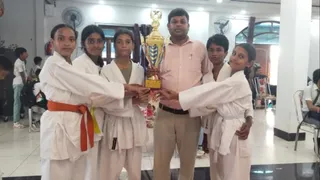 57 पदकों के साथ जीबी इंटरनेशनल स्कूल बना जिला चैंपियन।