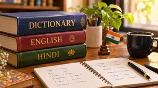 हिन्दी के वो शब्द जो अंग्रेजी में भी वैसे ही कहे जाते हैं (Image Source: AI Generated)