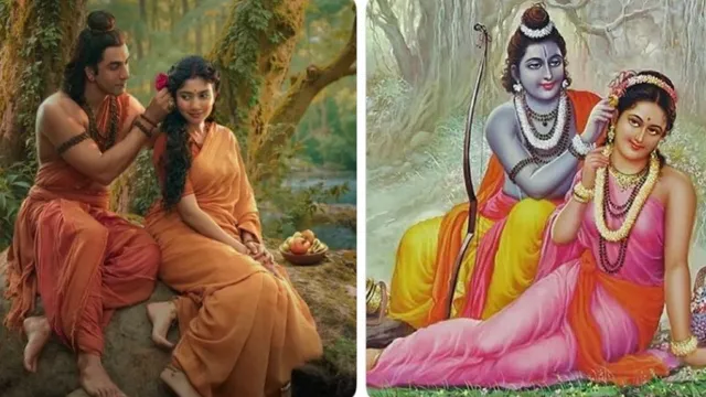 90s के पोस्टर से बना Ramayana का नया लुक, रणबीर-साई ने ताजा की बचपन की यादें; दिव्य रूप में दिखे 'सिया-राम'