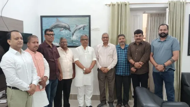 भागलपुर में बोले नगर विकास मंत्री नीतीश मिश्रा- अब इसे अग्रसेन चौक ही बोलिए, GST वालों को ट्रेड लाइसेंस से मुक्ति