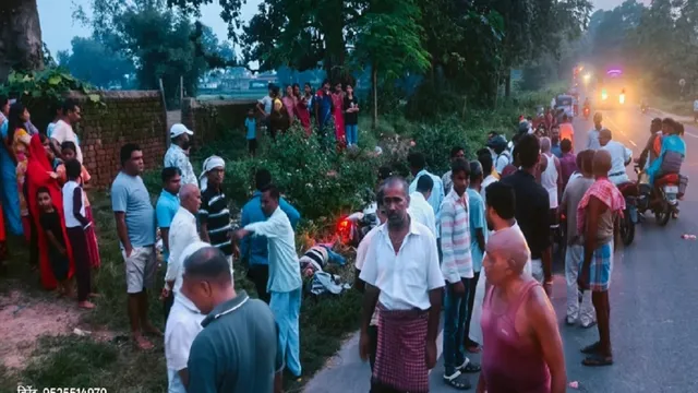 गिरिडीह में हाइवा की चपेट में आने से दो बाइक सवारों की दर्दनाक मौत, चालक फरार
