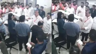 पालघर अस्पताल हिंसा केस में पुलिस हिरासत में भेजे गए सभी आरोपी।