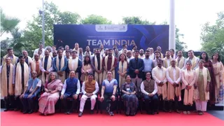 वर्ल्ड स्किल्स प्रतियोगिता के लिए 70 भारतीय युवाओं का सबसे बड़ा दल रवाना। (X- @jayantrld )