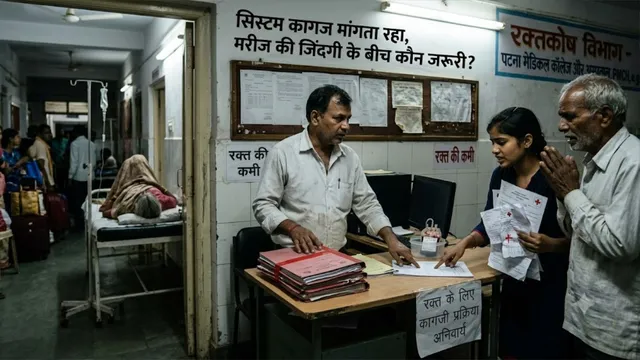 खून चाहिए था… सिस्टम कागज मांगता रहा: मरीज की जिंदगी और कागजी प्रक्रिया के बीच कौन जरूरी?