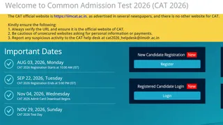 CAT 2026 Last date extended
