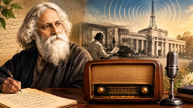 ‘यह आकाशवाणी है...’ इस पहचान के पीछे हैं रवींद्रनाथ टैगोर, भारत के पहले रेडियो को ऐसे मिला था ये नाम
