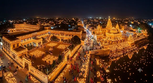 75 लाख दीयों से जगमग होगा औरैया, जिले के स्कूल-कॉलेजों और टूरिस्ट प्लेसों को रोशन करने का प्लान तैयार
