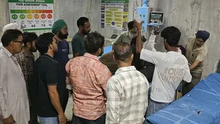 फाजिल्का वर्कशॉप में भीषण धमाका, संचालक का हाथ बुरी तरह क्षतिग्रस्त।