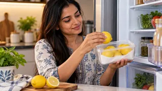 नींबुओं को डस्टबिन में फेंकना बंद करें! हफ्तों तक फ्रेश रखने के लिए 6 तरीके आएंगे काम (Image Source: AI-Generated)