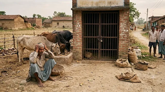 लखीसराय जिले में आज से नहीं मिलेगा सरकारी पशुचारा, संकट में पशुपालक
