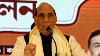 राजनाथ सिंह का बंगाल दौरा।
