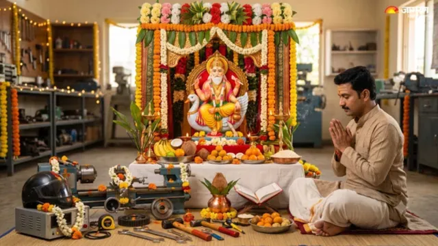 विश्वकर्मा पूजा पर सर्वार्थ सिद्धि और रवि योग का महासंयोग, पंडित जी ने बताया औजारों की पूजा का शुभ मुहूर्त