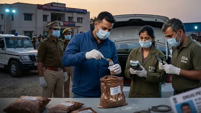 बिहार में नशे के कारोबार का दवा कनेक्शन, ब्राउन शुगर में पैरासिटामोल मिलावट की जांच तेज