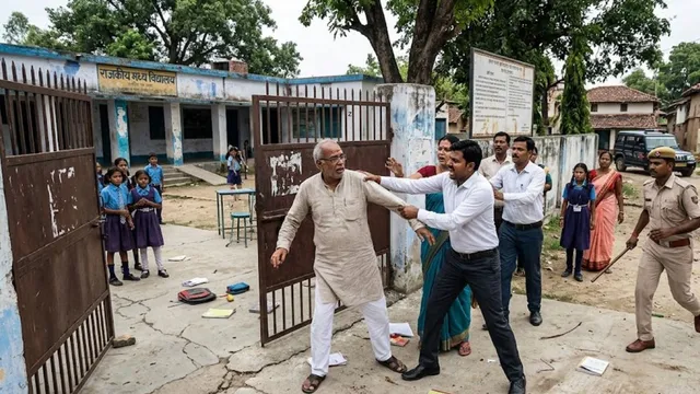 गोपालगंज में हेडमास्टर ने स्कूल से बाहर जाने से रोका तो शिक्षक ने की मारपीट, DEO ने किया सस्पेंड
