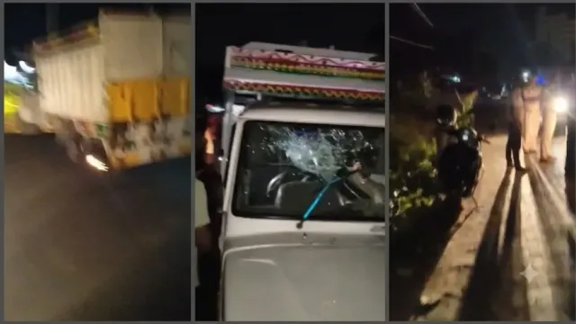 रेवाड़ी में गोतस्करों का दुस्साहस, पुलिस पर फायरिंग कर पंचर गाड़ी से भागे; गोवंशियों को फेंका
