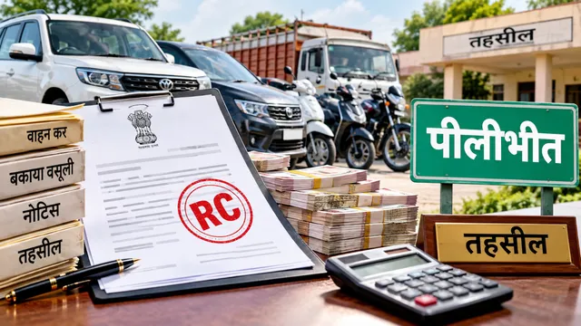 पीलीभीत: 6.11 करोड़ के टैक्स बकाये में 700 वाहन स्वामियों पर बड़ा एक्शन, आरसी जारी; तहसीलों से होगी वसूली
