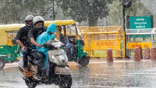 अल नीनो के डर के बीच जमकर भीगी दिल्ली। (फाइल फोटो।)