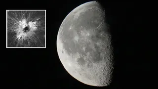 नासा ने चंद्रमा पर 'मैकगेचिन' नामक नया क्रेटर खोजा