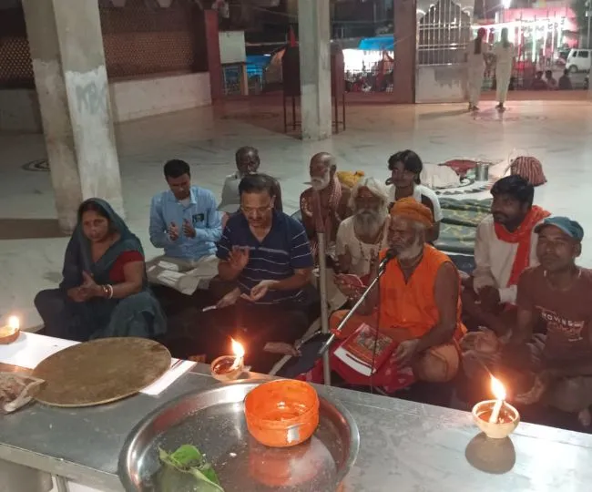 PM Modi Birthday 5100 Lamps Light Up Singheshwar Shivganga (2)