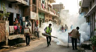 इस फोटो को AI के माध्यम से तैयार किया गया है।