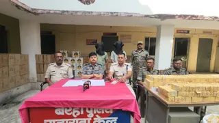 बरही पुलिस ने नकली एक्शन-7 तंबाकू के 523 पैकेट जब्त किए। जागरण