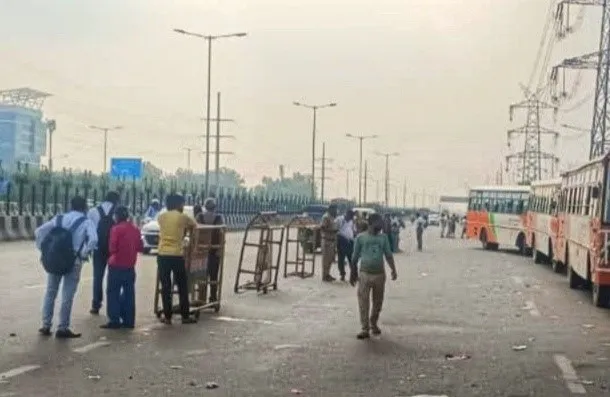 अब नहीं लगेगा NH-9 पर जाम, गाजियाबाद में बसों के लिए बनी अलग लेन; 870 कैमरों से होगी निगरानी