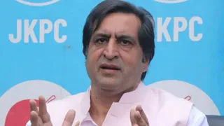 1987 चुनाव पर प्रस्ताव की जानकारी न मिलने से भड़के सज्जाद लोन। (फाइल फोटो)