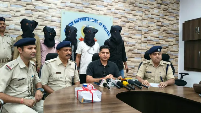 जमशेदपुर के जुगसलाई में पुलिस की कार्रवाई, देसी पिस्टल और कारतूस के साथ 5 बदमाश गिरफ्तार