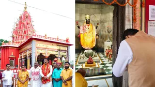 भाजपा के प्रदेश अध्यक्ष संजय सरावगी ने बुधवार को दरभंगा के प्रसिद्ध मां श्यामा माई मंदिर में पूजा-अर्चना की।