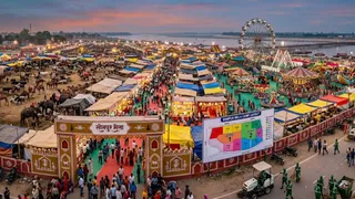 32 दिनों तक चलेगा विश्व प्रसिद्ध सोनपुर मेला (एआई जेनरेटेड तस्वीर)