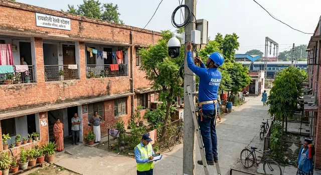 रायबरेली: रेलवे स्टेशन के आवासीय परिसरों में लगेंगे CCTV कैमरे, जल्द शुरू होगा सर्वे
