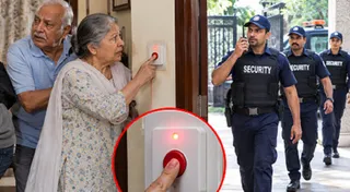 पैनिक बटन दबाते ही कंट्रोल रूम को अलर्ट मिला और तुरंत सुरक्षा कर्मी पहुंचे। (एआई जनरेटेड फोटो)