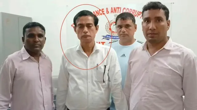 भिवानी में रिश्वत लेते फील्ड कानूनगो गिरफ्तार, नकल रपट अपलोड करने के लिए मांगे थे 10 हजार
