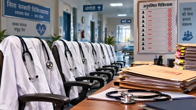 सरकारी अस्पताल से 11 डॉक्टर सालों से गायब! कई नोटिस के बाद भी नहीं आए, अब शासन करने जा रहा बड़ी कार्रवाई
