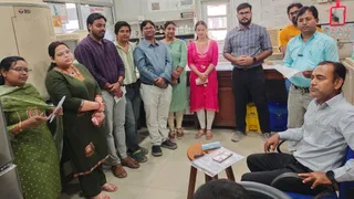 डीएमसीएच का माइक्रोबायोलाजी विभाग।